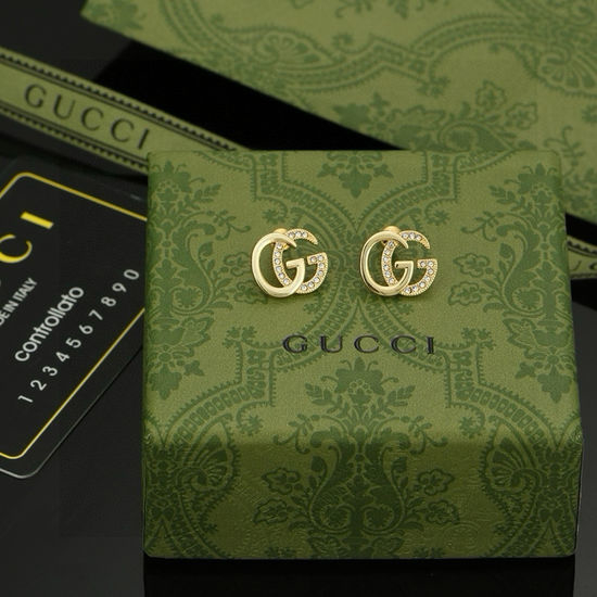 Gucci Limited Edition Shiny Earrings Luxury Design