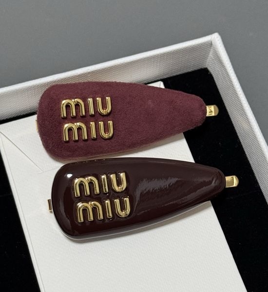 Miu Miu Candy Color Hair Clip Hair Accessory