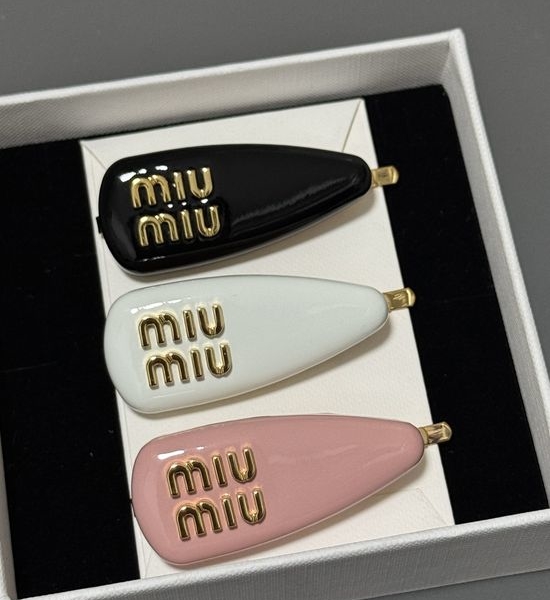Miu Miu Candy Color Hair Clips Set