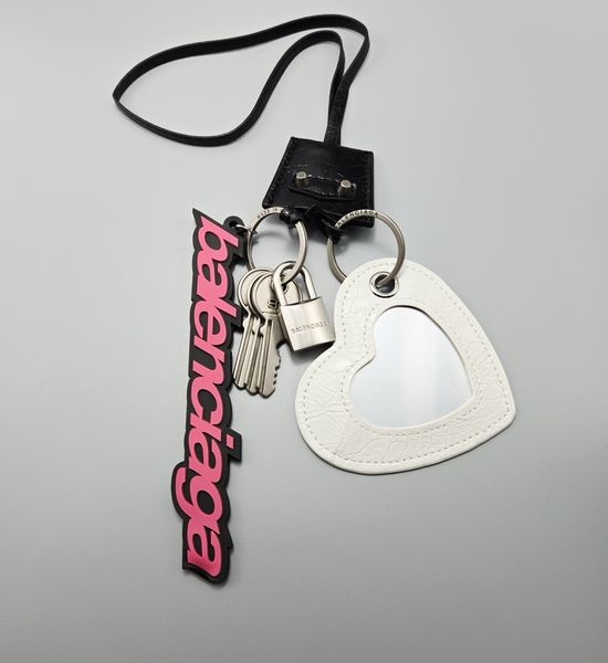 Balenciaga Classic Elegant Metal Keychain Bag Charm