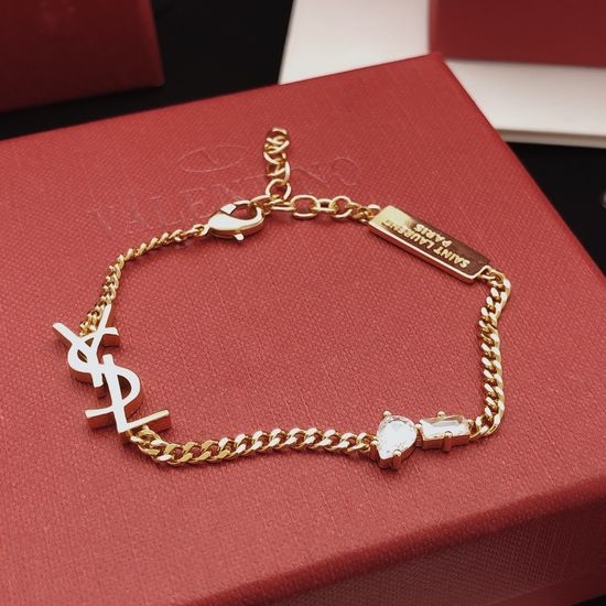 Yves Saint Laurent YSL Diamond Marquise Bracelet
