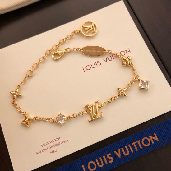 Louis Vuitton LV Adjustable Delicate Flower Bracelet