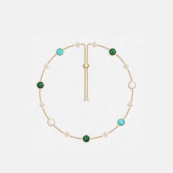 Apm monaco Adjustable Gold-Tone Design Necklace