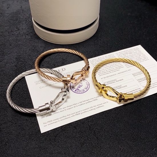 Fred Exclusive Horseshoe Steel Bracelet