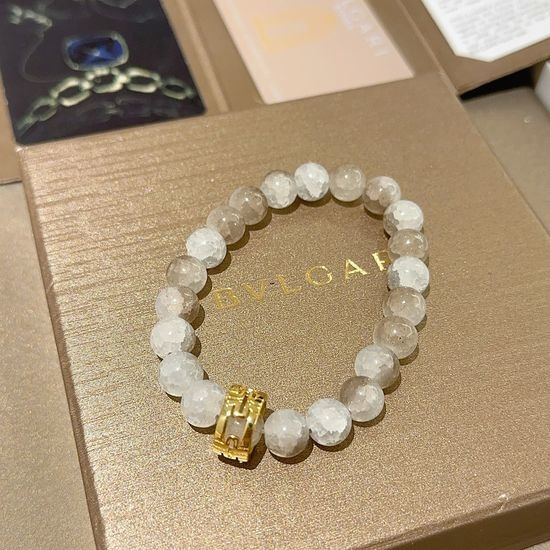 Bvlgari Natural Crystal Beaded Bracelet