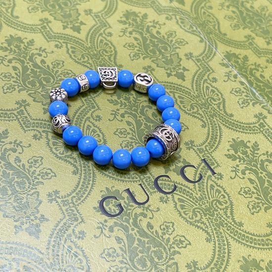 Gucci Natural Stone Retro Wrist Bracelet