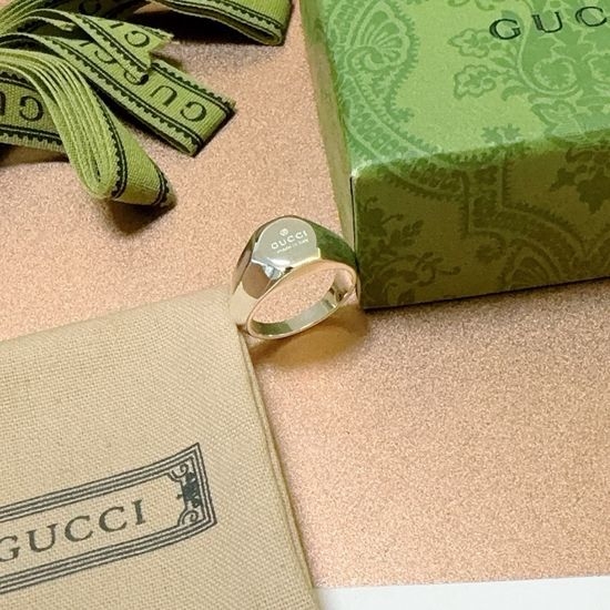 Gucci Handcrafted Polished Ring