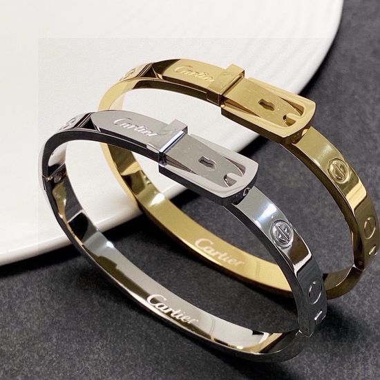 Cartier Narrow Version 18K Polished Bangle