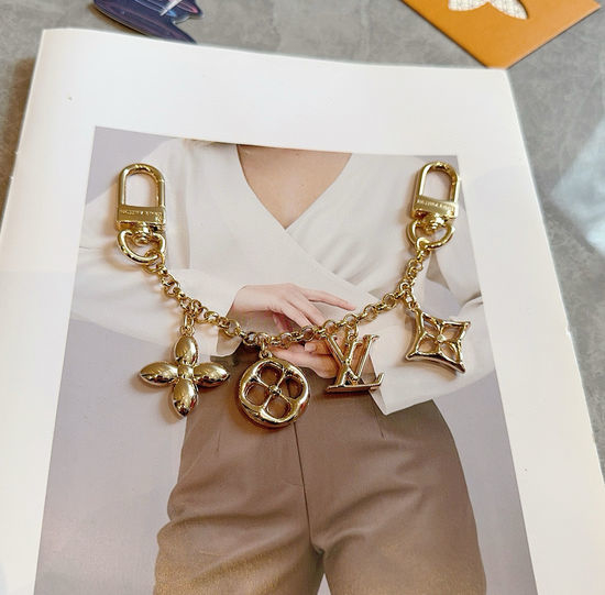 Louis Vuitton LV Classic Floral Letter Bag Charm