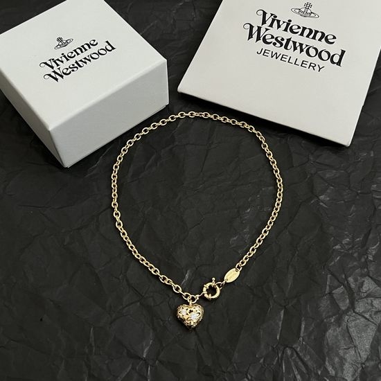 Vivienne Westhood Pearl Pendant Adjustable Necklace