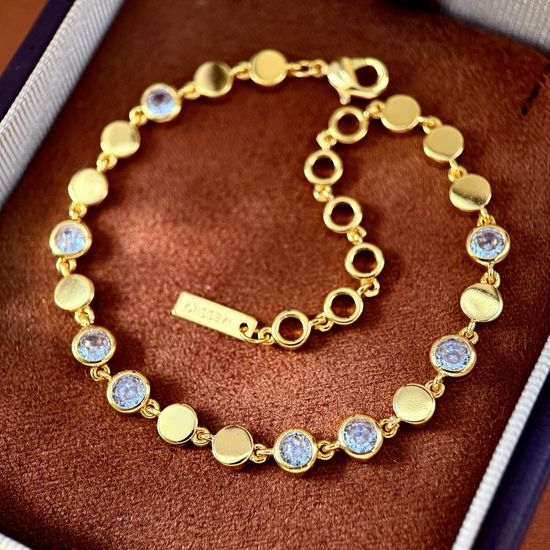 Messika Beaded Irregular Chain Bracelet