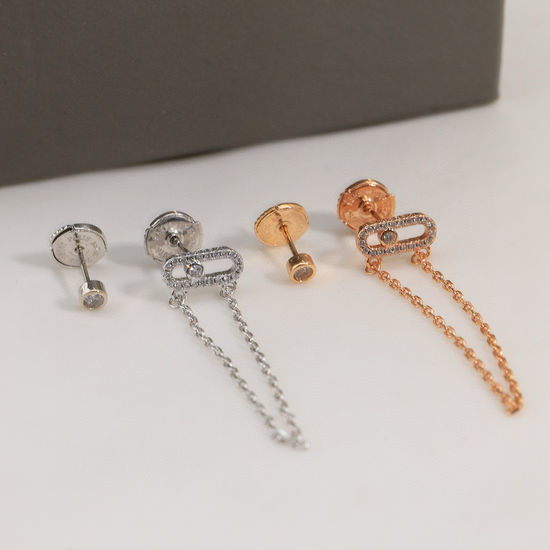 Messika Celebrity-Loved White Gold Earrings