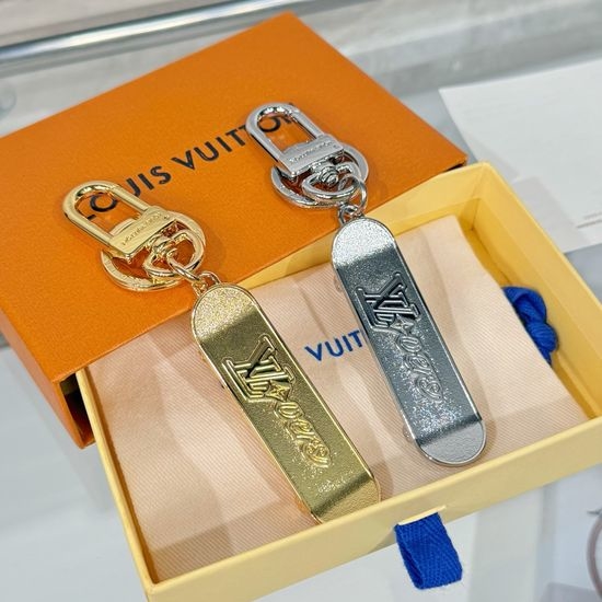 Louis Vuitton LV Skate Shaped Keychain Bag Ornament
