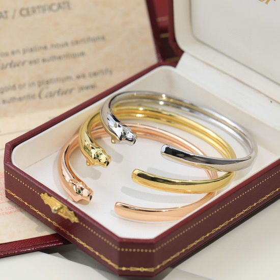 Cartier Panther Bracelet With Gem Details