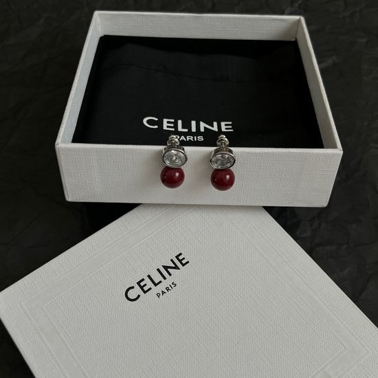Celine Simple Style Stud Earrings Fashion