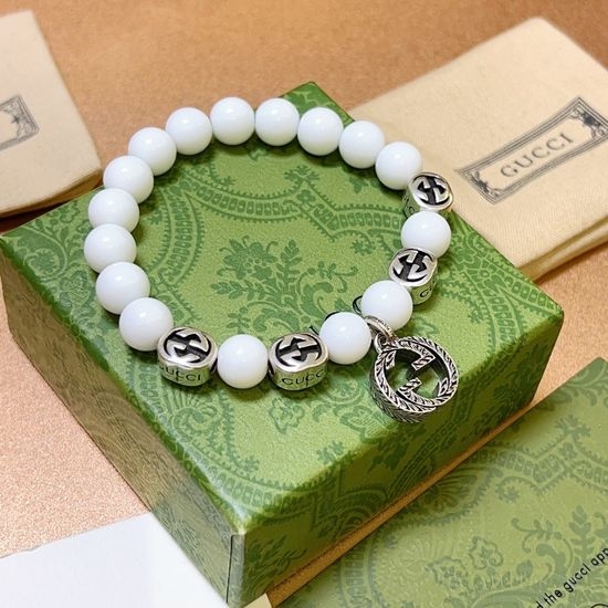 Gucci Natural Crystal Agate Elegant Bracelet