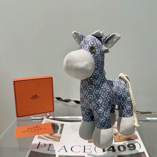 Hermes Cute Plush Horse Home Decor Ornament
