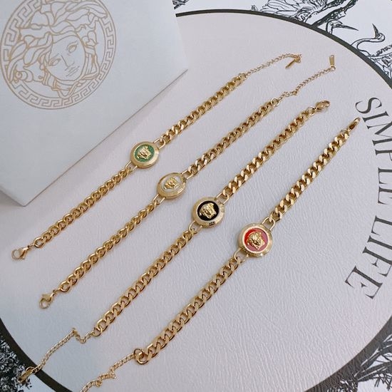 Versace Retro Adjustable Punk Style Necklace