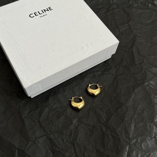Celine Minimalist Style Earrings Fashion Accessory