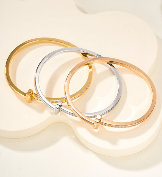 Tiffany & Co. Classic T Shape Exquisite Bracelet
