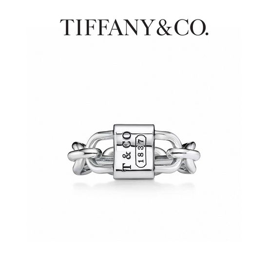 Tiffany & Co. Silver Ring Classic Versatile Style