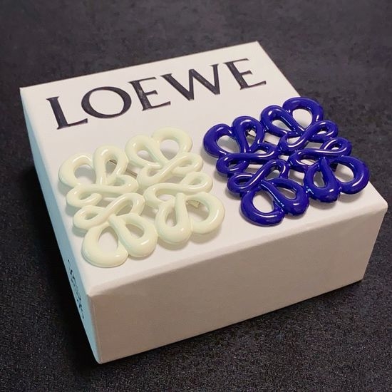Loewe Colorful Square Versatile Decorative Brooch