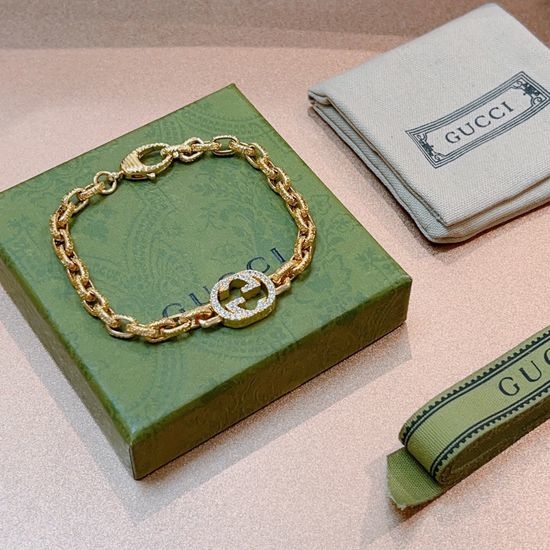 Gucci Classic Premium Metal Chain Bracelet