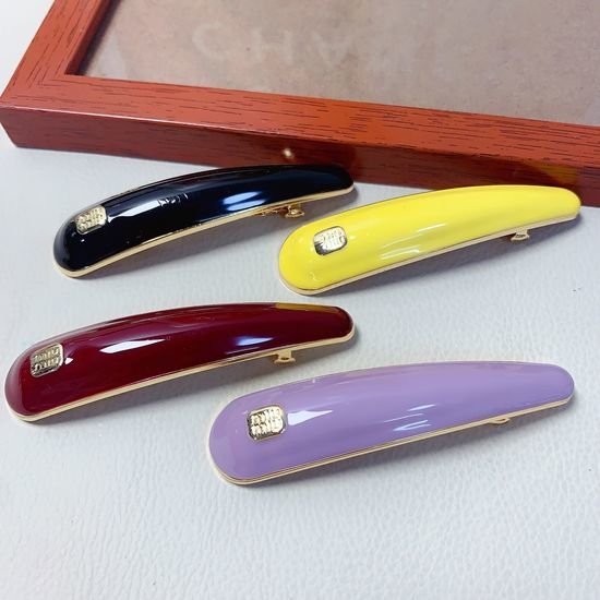 Miu Miu Enamel Spring Hair Clip