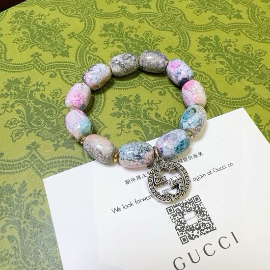Gucci Sakura Agate Bracelet Exquisite Workmanship