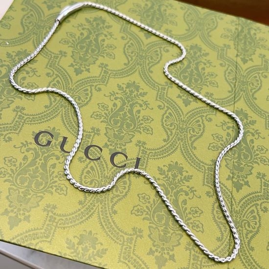 Gucci Vintage Finish Fashion Chain Necklace