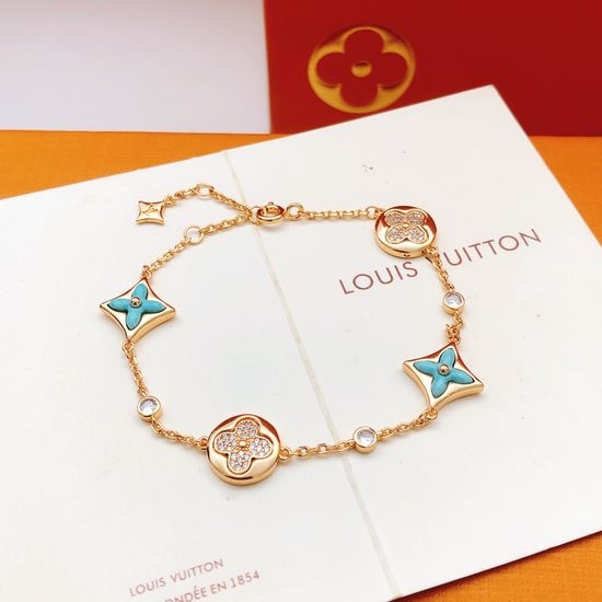 Louis Vuitton LV Blue Brass Bracelet