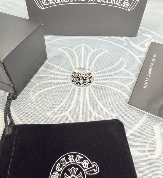 Chrome Hearts Vintage Guardian Pattern Ring