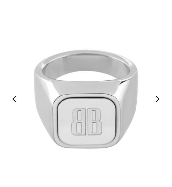 Balenciaga Simple Premium Metal Ring