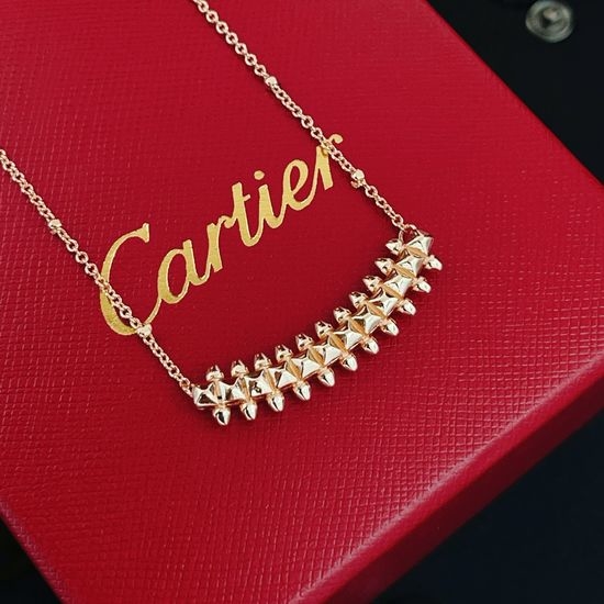 Cartier Minimalist Nail Shaped Necklace