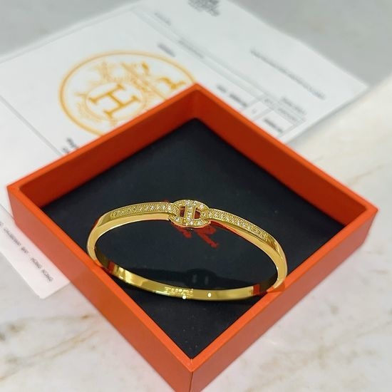 Hermes Premium Enamel Craft Bracelet