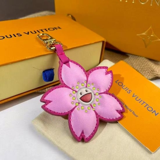 Louis Vuitton LV Gradient Cherry Blossom Key Chain Charm