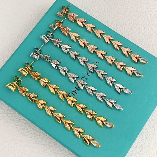 Tiffany & Co. Three Color Tassel Earrings