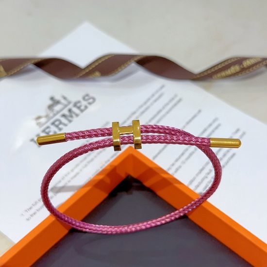 Hermes Delicate Braided Wrist Bracelet