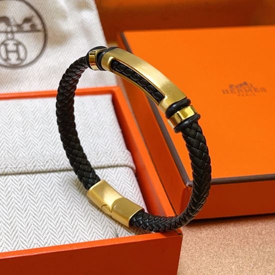 Hermes Woven Braided Rope Bracelet
