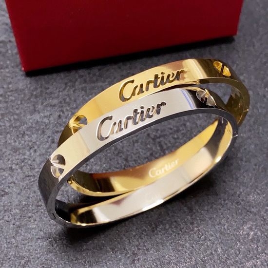 Cartier Delicate Hollow Out Bangle