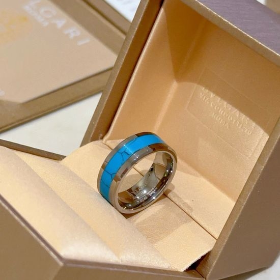 Bvlgari Turquoise Inlaid Pendant Necklace
