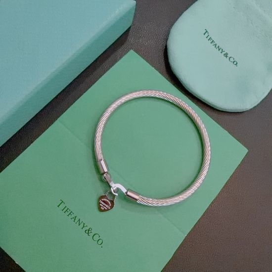 Tiffany & Co. Vintage Finished Couple Wrist Bracelet