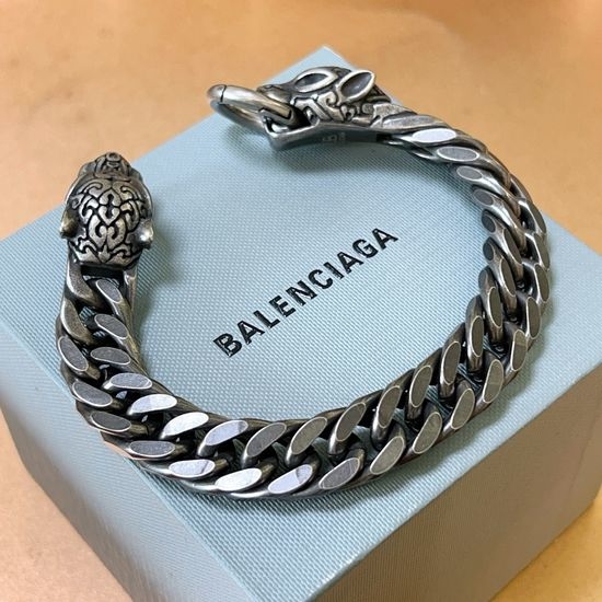Balenciaga Vintage Retro Distressed Bracelet