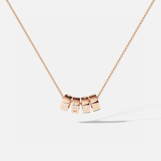 Apm monaco Morse Code LOVE Adjustable Necklace