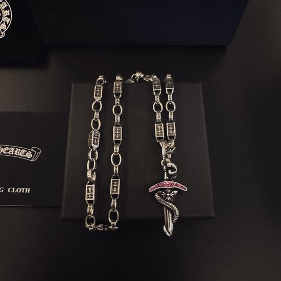 Chrome Hearts Vintage Retro Pendant Necklace