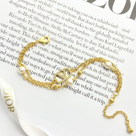 Valentino Dual Layer Diamond Bracelet