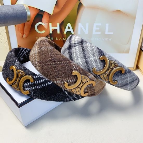 Celine Vintage Luxury Arc de Triomphe Headband