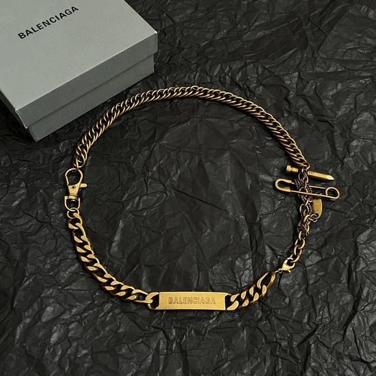 Balenciaga Dual Use Necklace Bracelet Jewelry