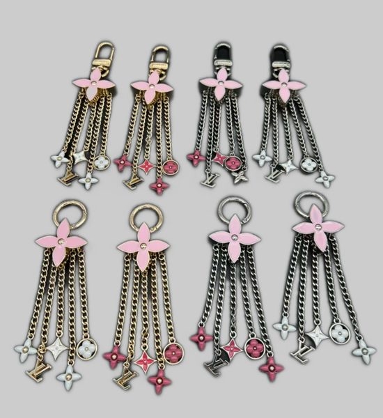 Louis Vuitton LV Tassel Design Bag Charm Key Chain