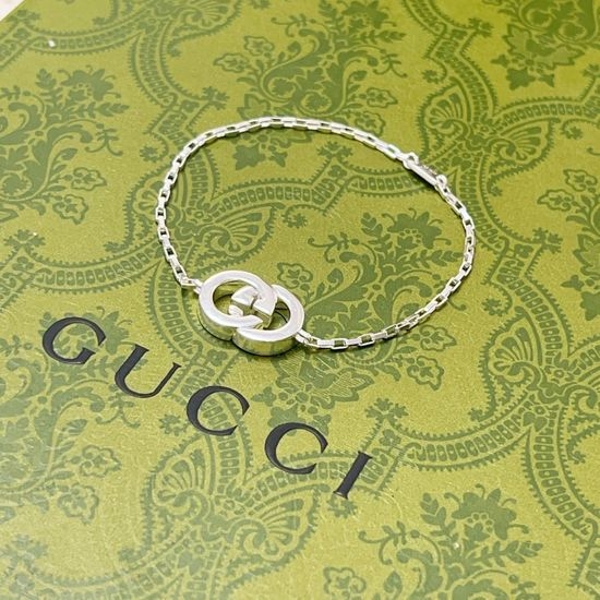 Gucci Classic Engraved Daily Wear Bracelet